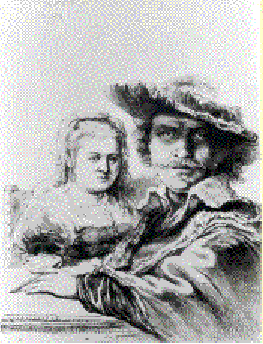 Rembrandt och Saskia